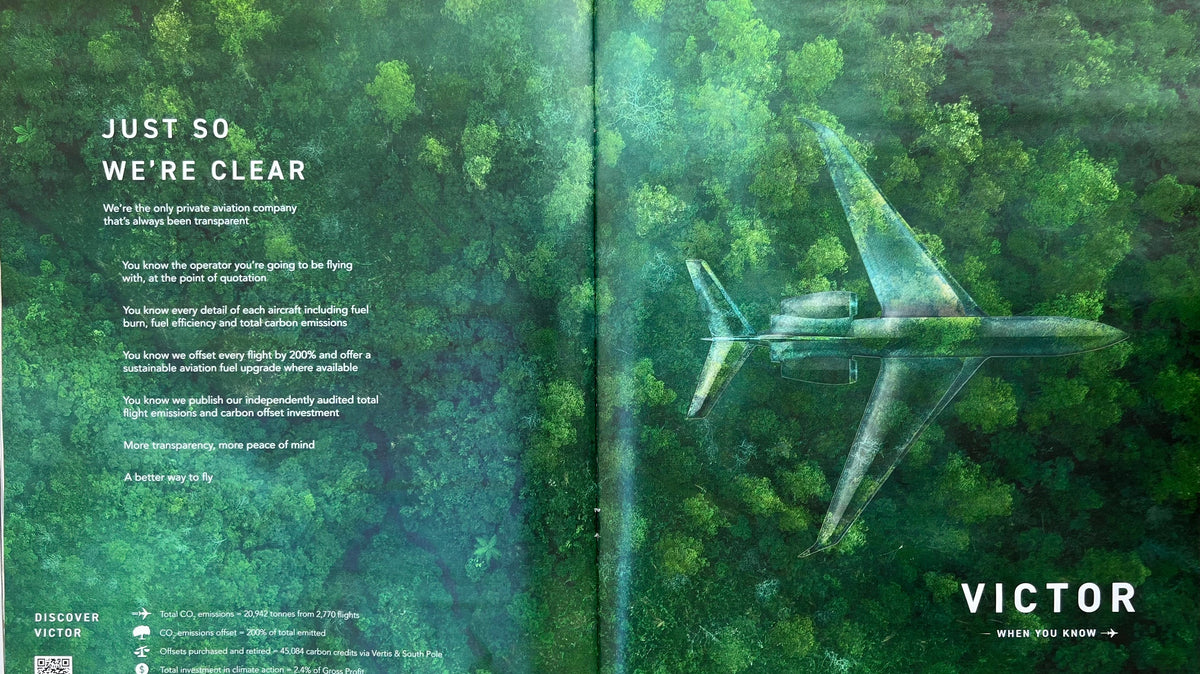Eco Conscious Private Aviation isn’t Greenwashing
