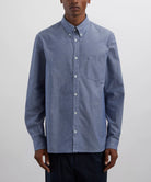 A.P.C. Edouard Brodé Chambray Cotton Shirt
