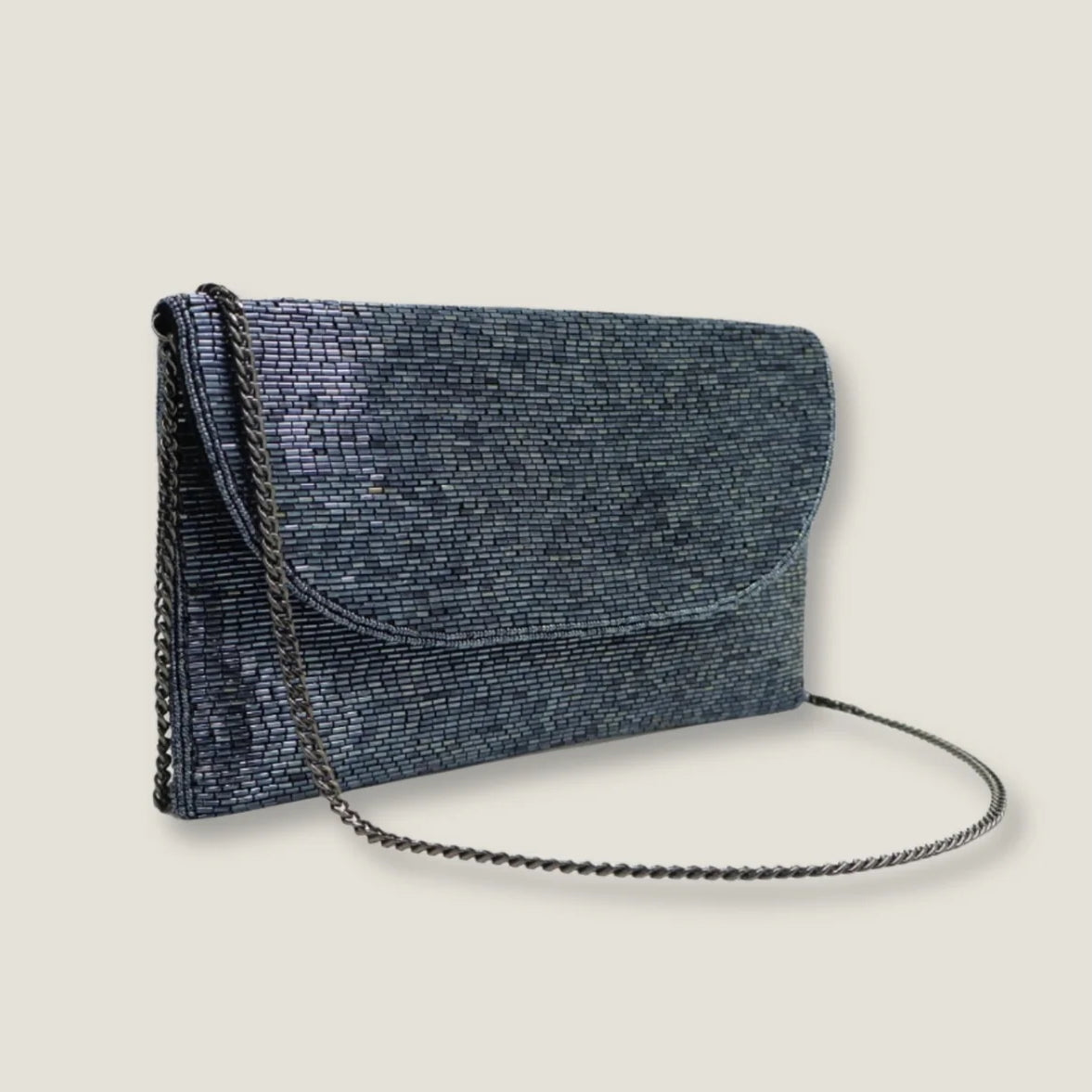 ASPIGA Ladies Ethical Beaded Clutch Bag Bullet