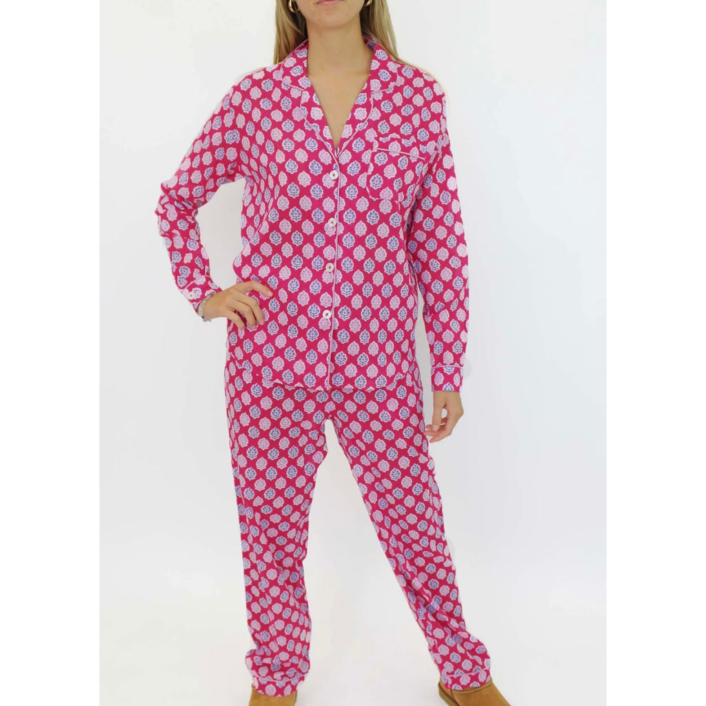 ASPIGA Women's Three Piece Pyjama Set