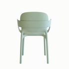 Andrew Martin Lewis Set of 2 Outdoor Dining Chairs with Arms in Sage