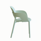 Andrew Martin Lewis Set of 2 Outdoor Dining Chairs with Arms in Sage
