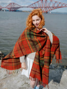 Araminta Campbell Autumn Woodland Walk Tartan Serape