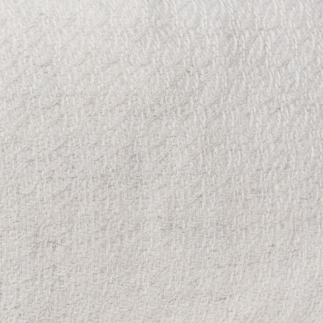 Araminta Campbell White Alpaca Square Cushion