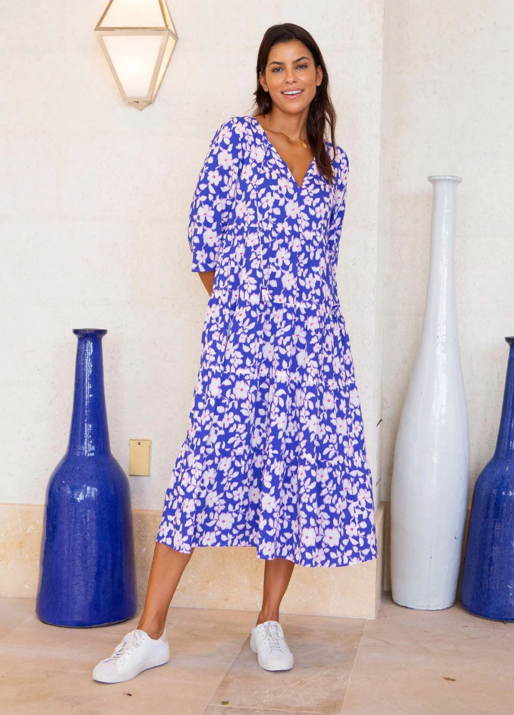 ASPIGA Emma Ecovero Midi Dress