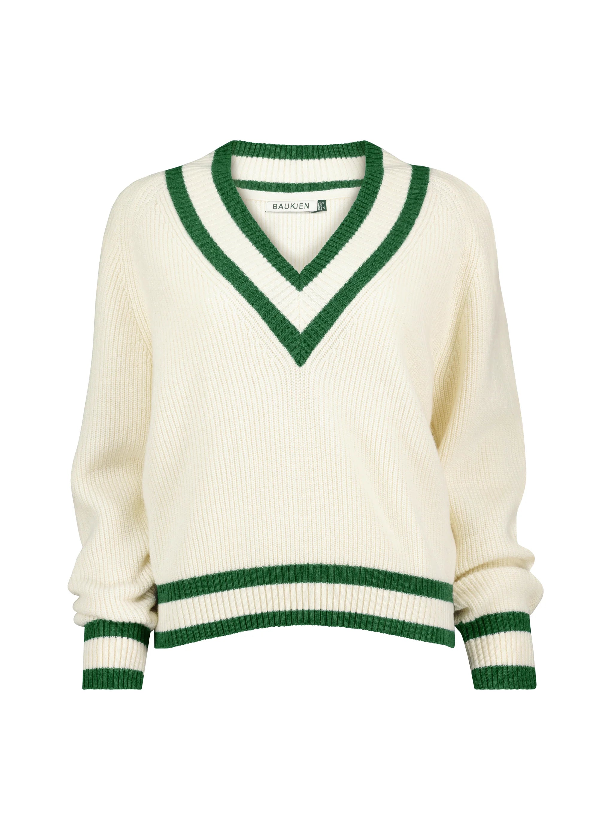 Baukjen Kertinker Wool Blend Cricket Jumper