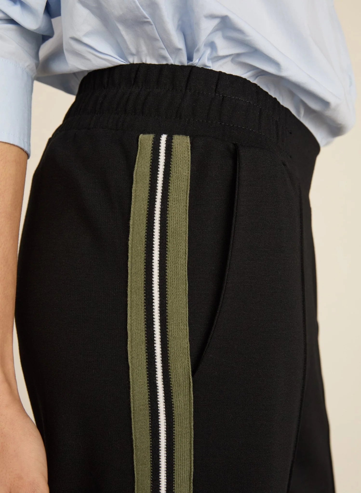 Baukjen Marjorie Side Stripe Ponte Trousers