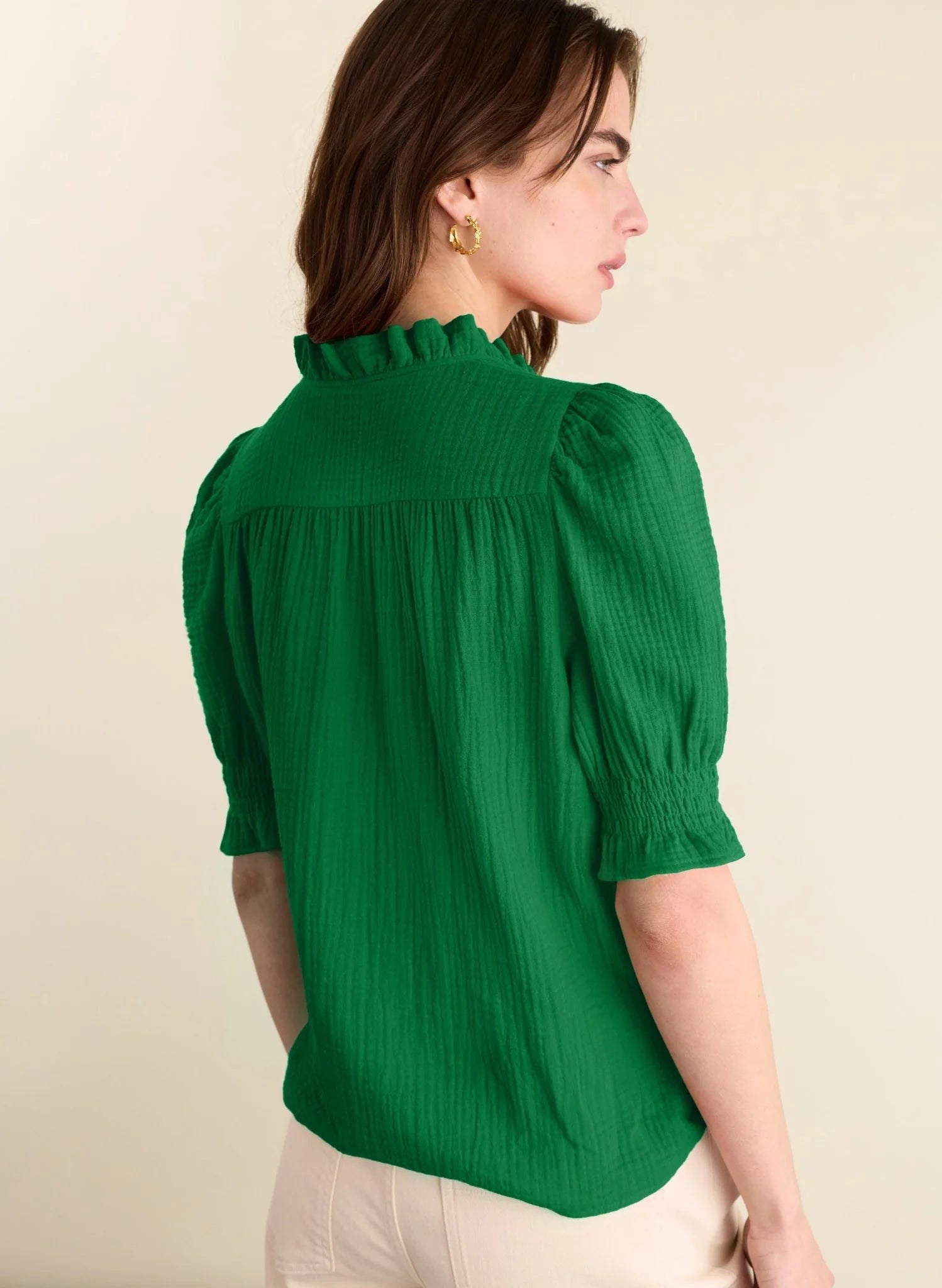 Baukjen Nolan Organic Cheesecloth Blouse