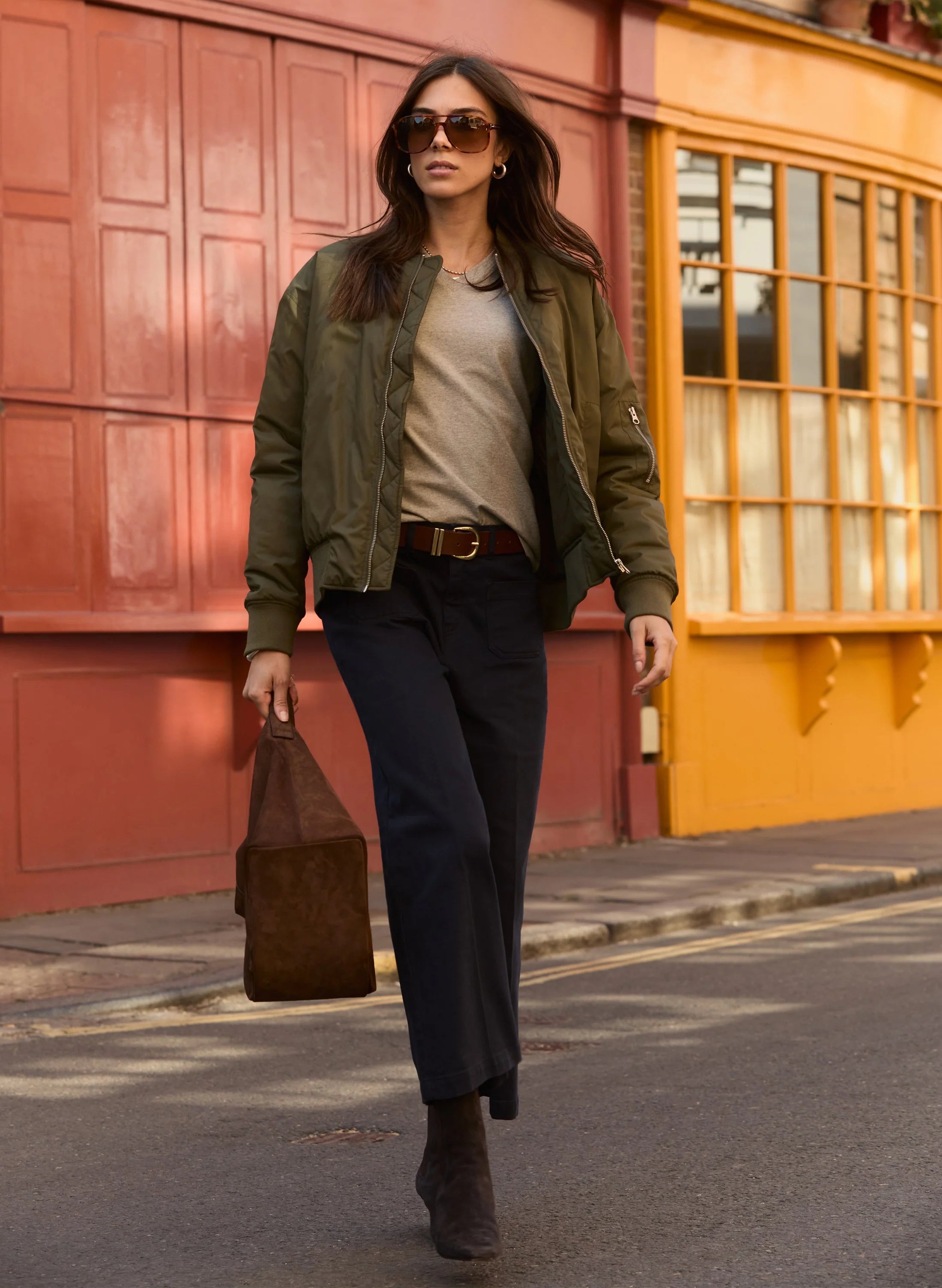 Baukjen Tegan Bomber Jacket