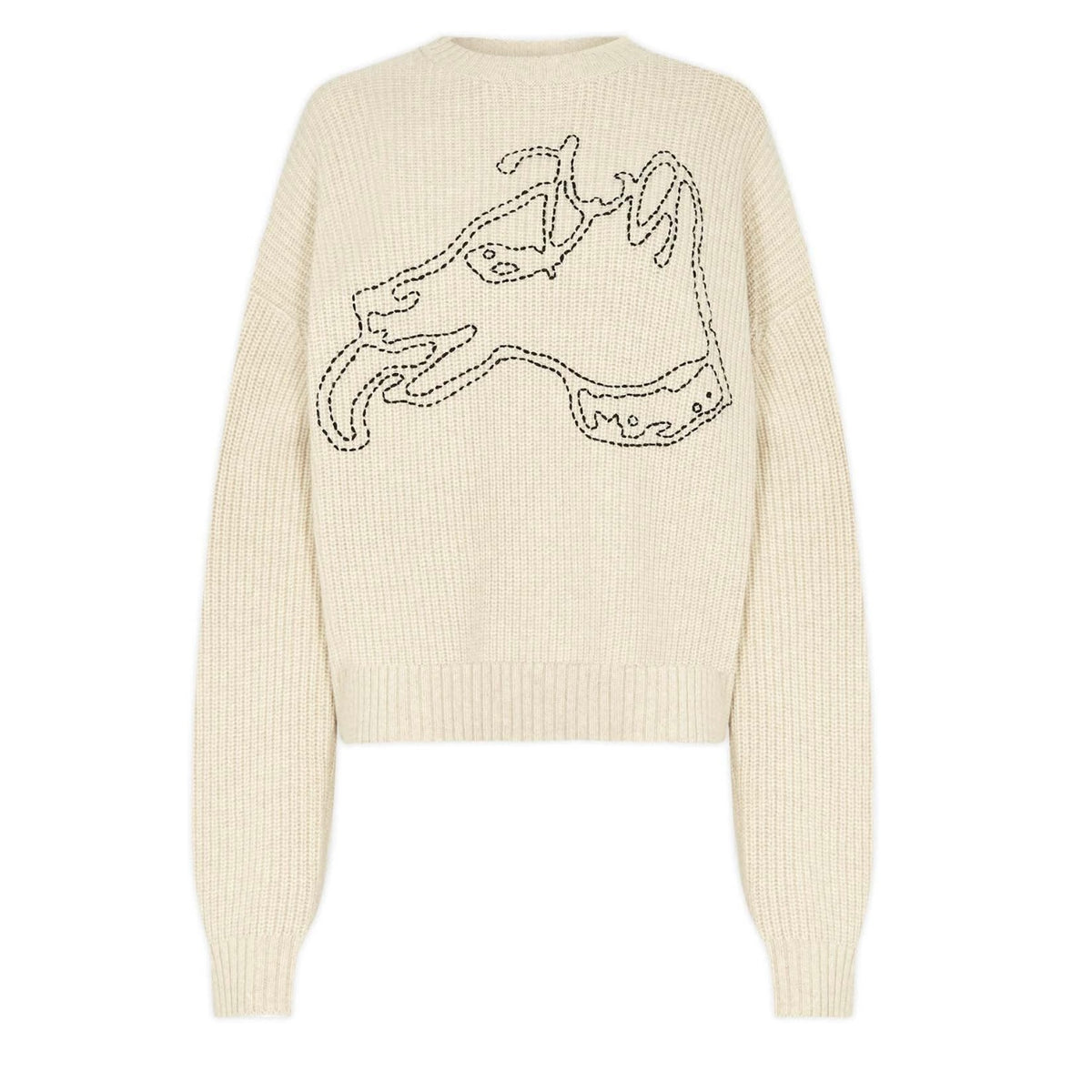 Bella Freud The Weekend Jumper Ateliers Verts