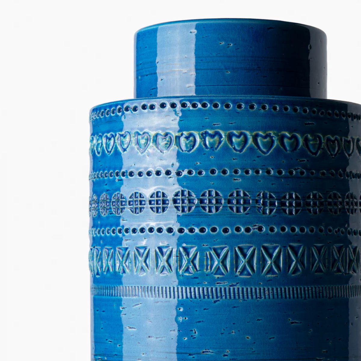 Bitossi Rimini Blu Rocchetto Vase