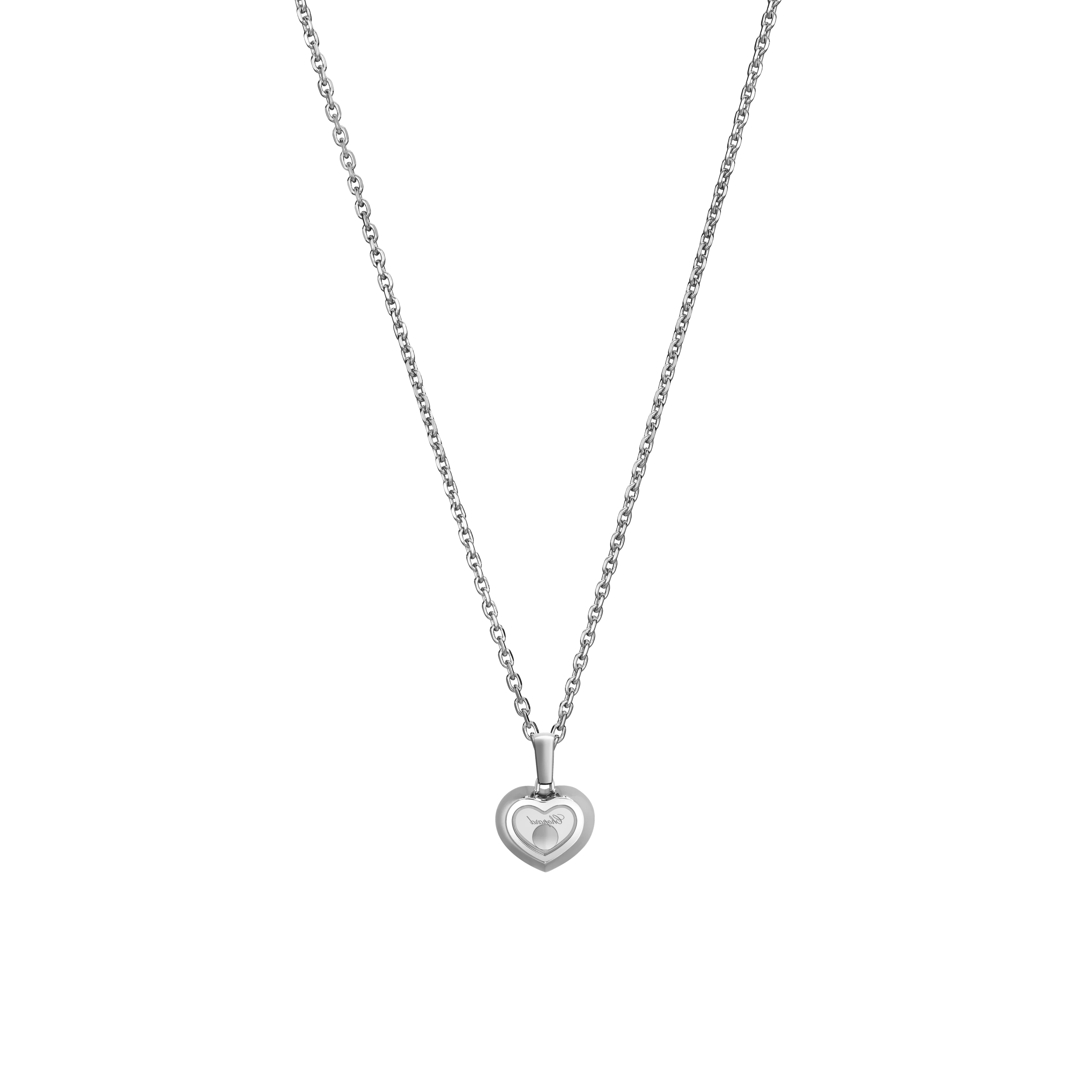 Chopard Happy Diamonds Icons Pendant Ethical White Gold Diamonds