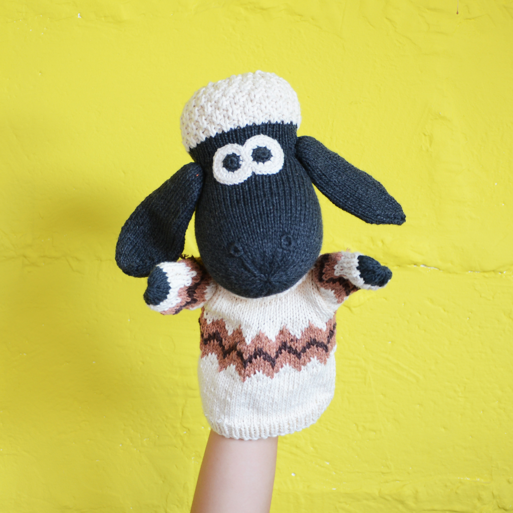 ChunkiChilli Shaun the Sheep Hand Puppet