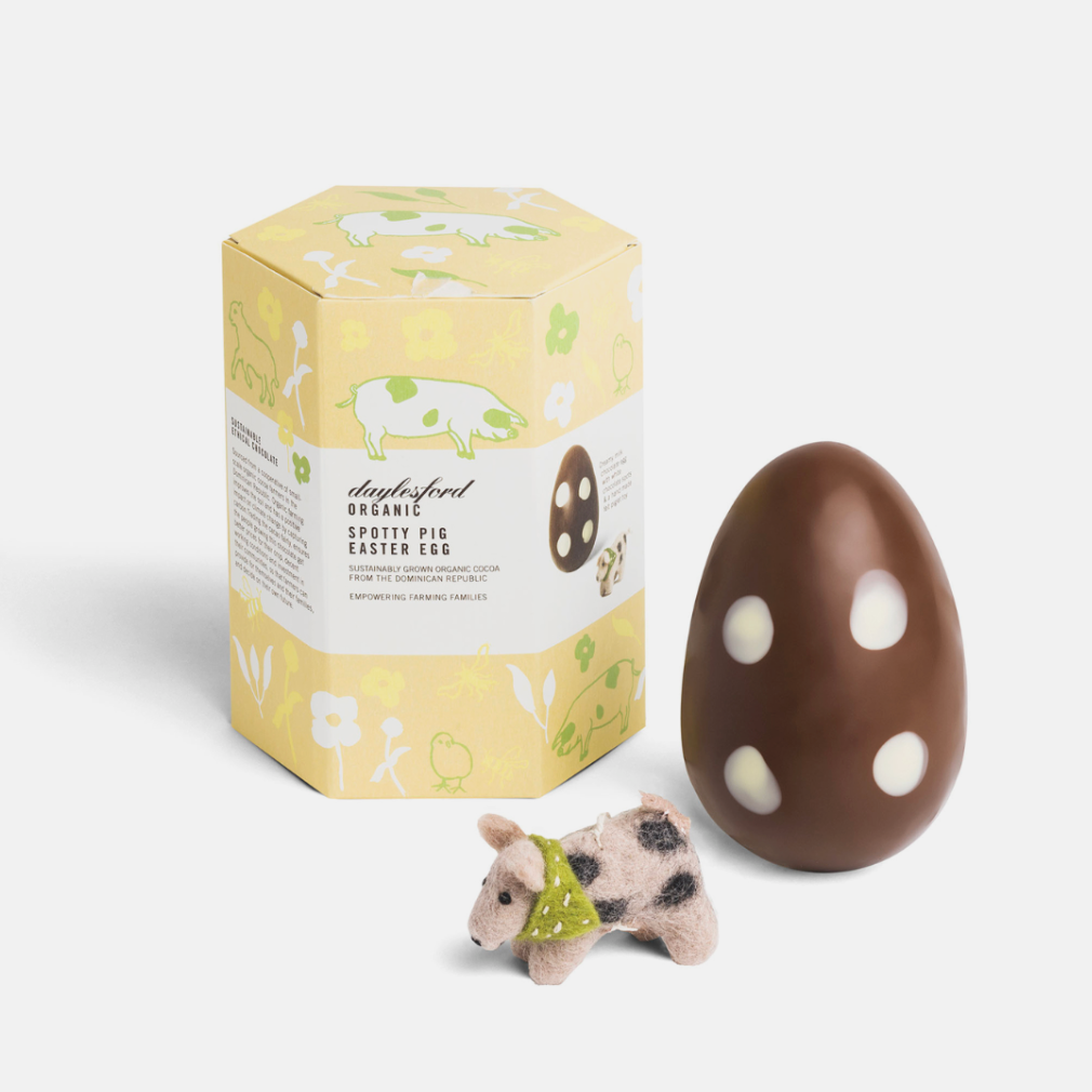 Daylesford Organic Spotty Pig Easter Egg