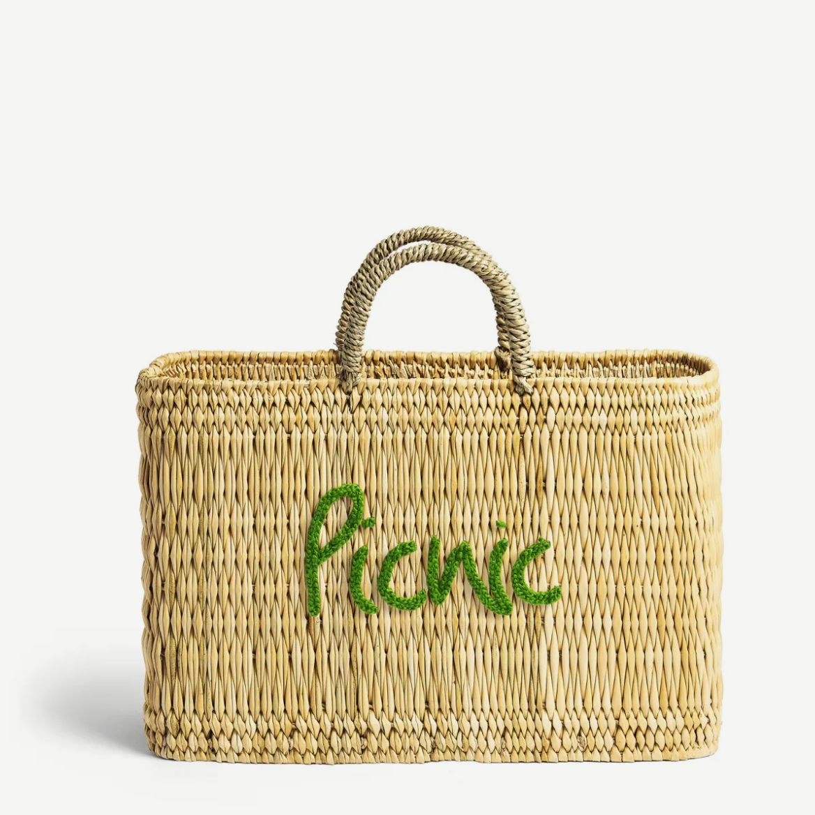 Daylesford Picnic Rectangle Basket Bag