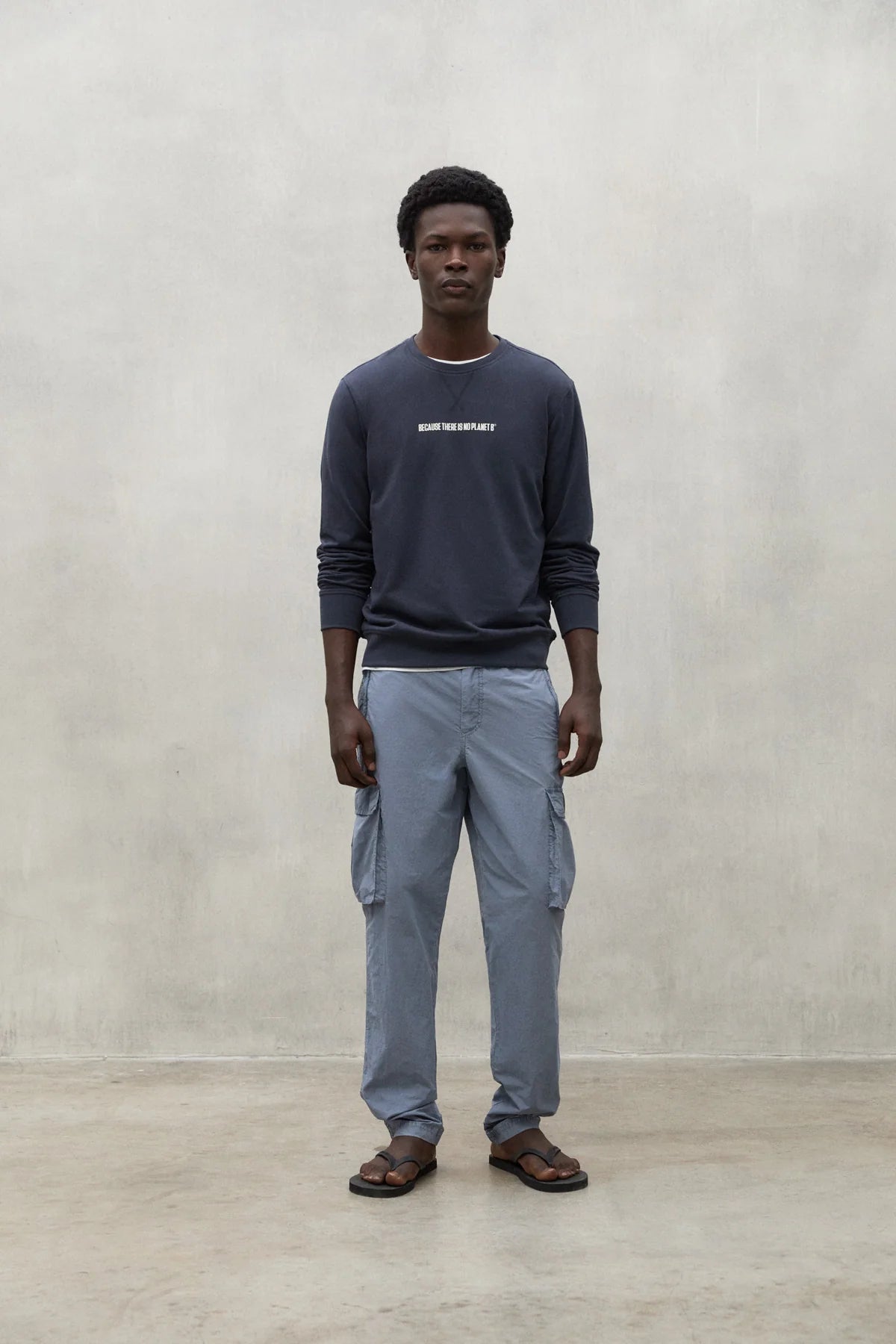 Ecoalf Navy Blue Disa Sweatshirt