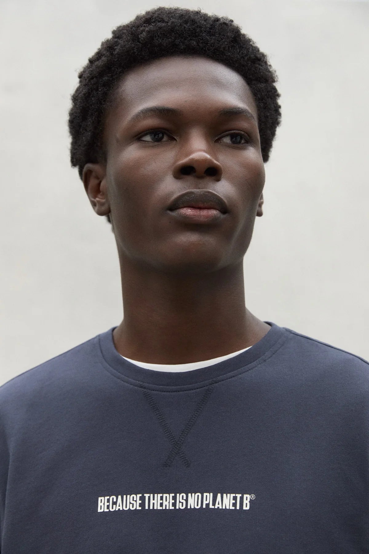 Ecoalf Navy Blue Disa Sweatshirt