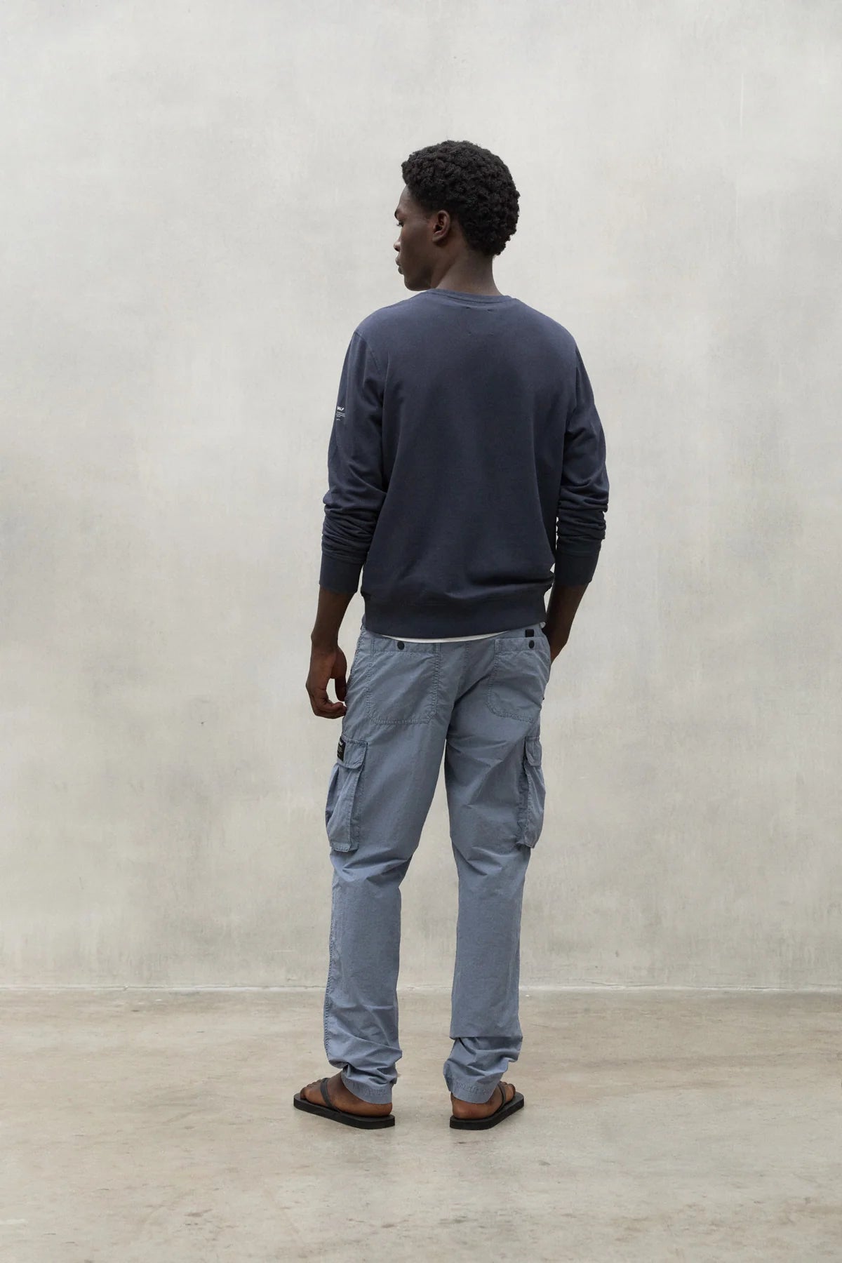 Ecoalf Navy Blue Disa Sweatshirt