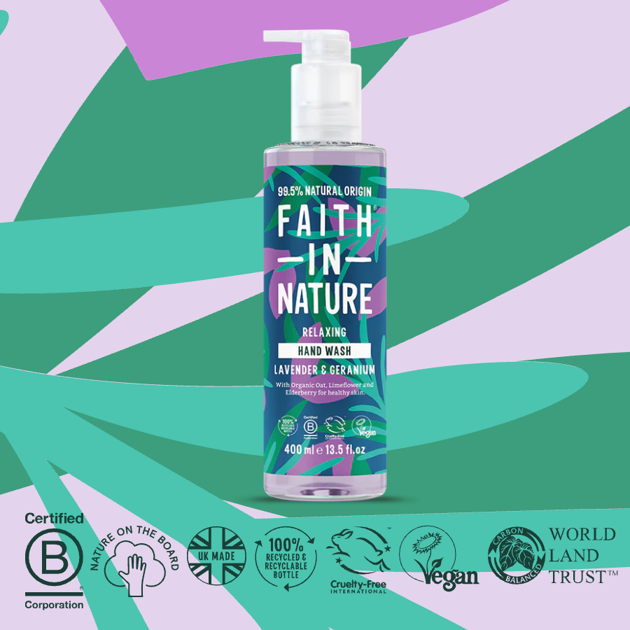 Faith In Nature Lavender & Geranium Hand Wash 400ml