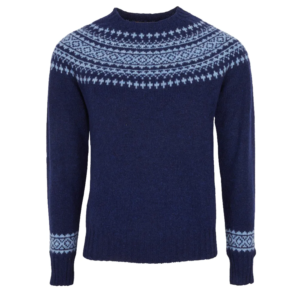 Farlows Ladies Lorna Supersoft Fairisle Merino Wool Jumper
