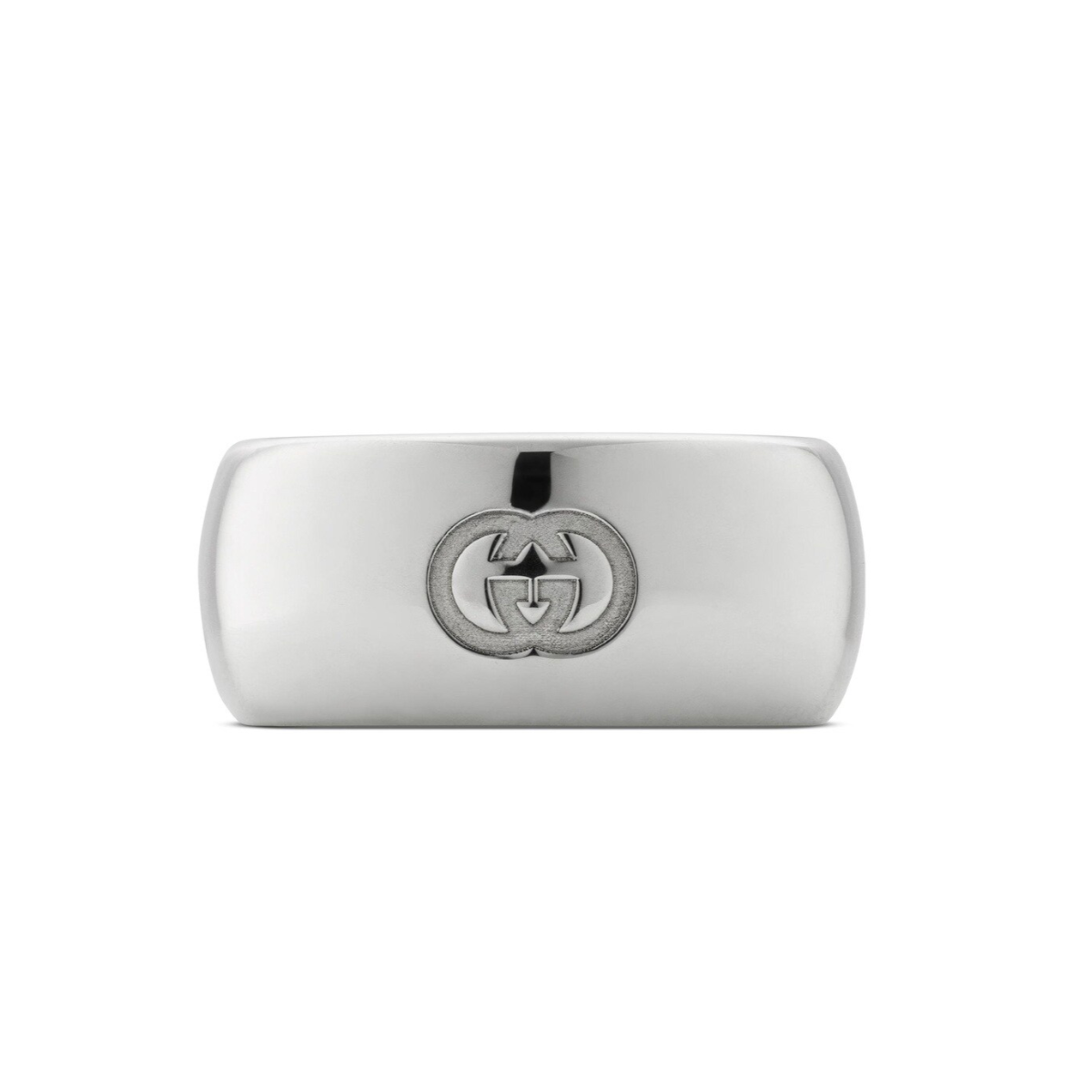 Gucci Blind For Love Sterling Silver 9mm Ring