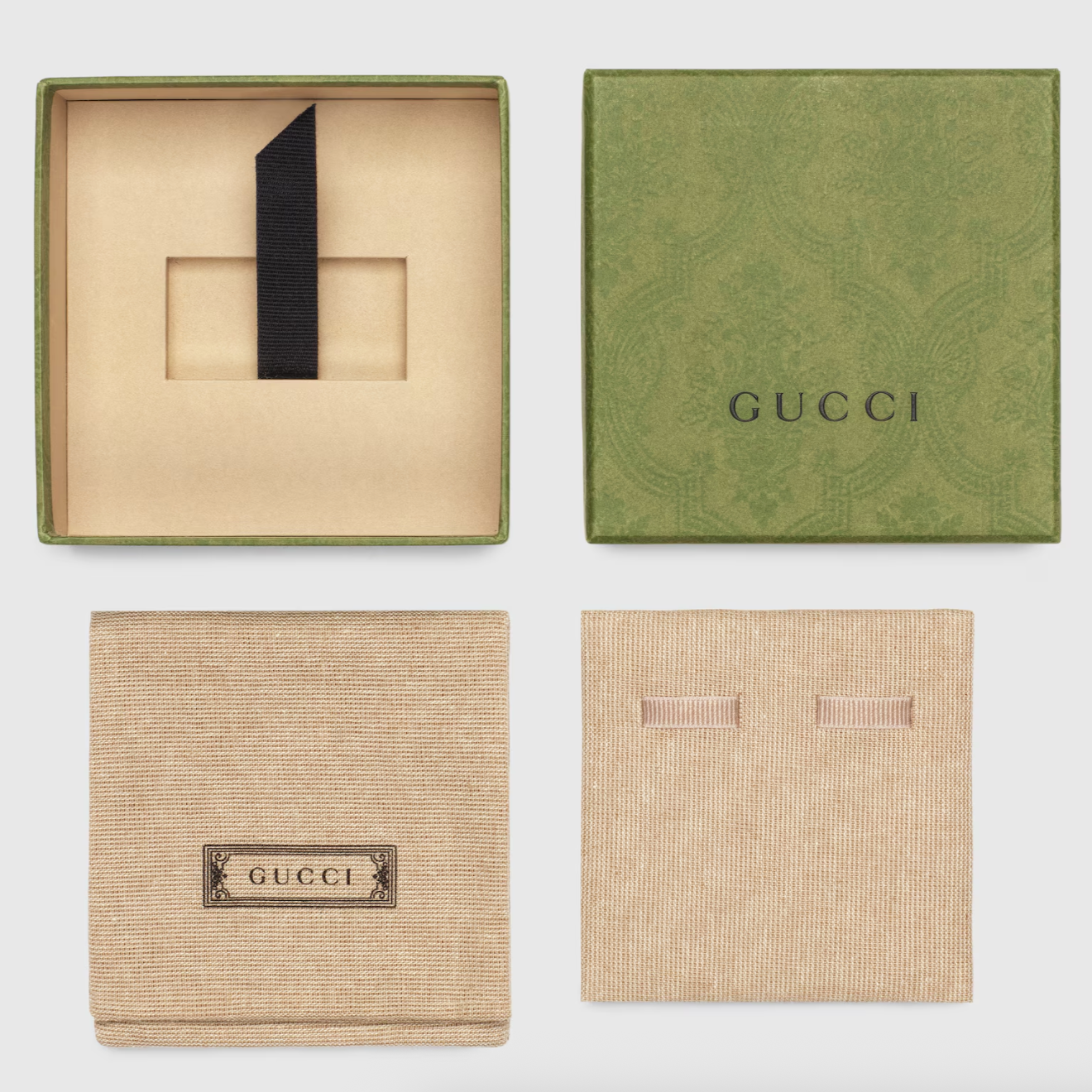 Gucci Interlocking Chunky Silver Bracelet