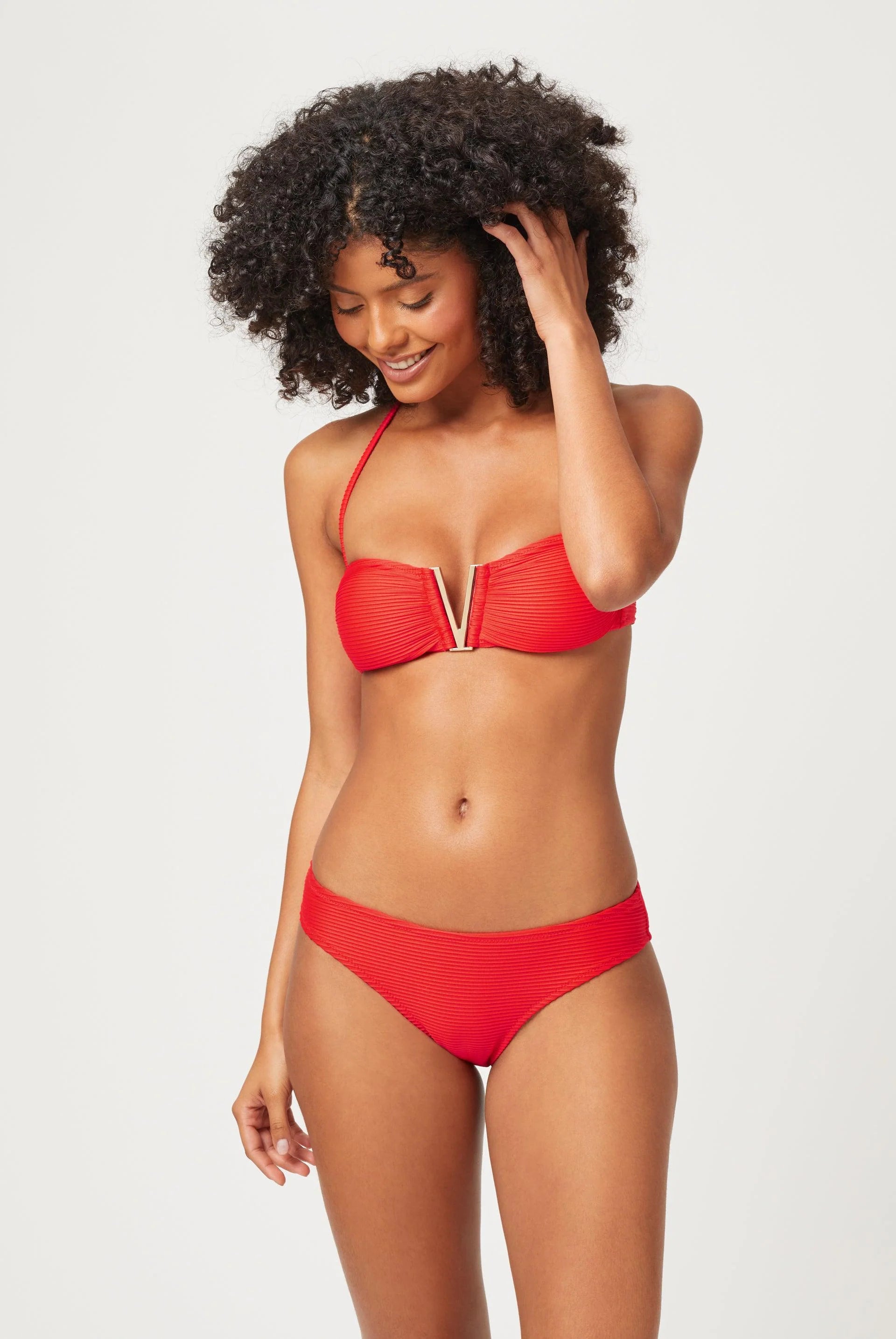 Heidi Klein Vicenza V-Bar Bandeau Bikini