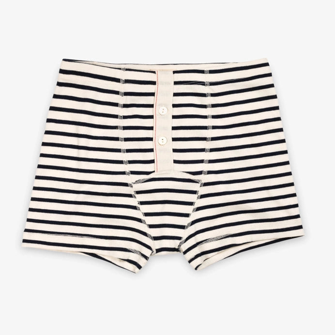 Hemen Biarritz Boxer Albar in Breton Stripe Marine