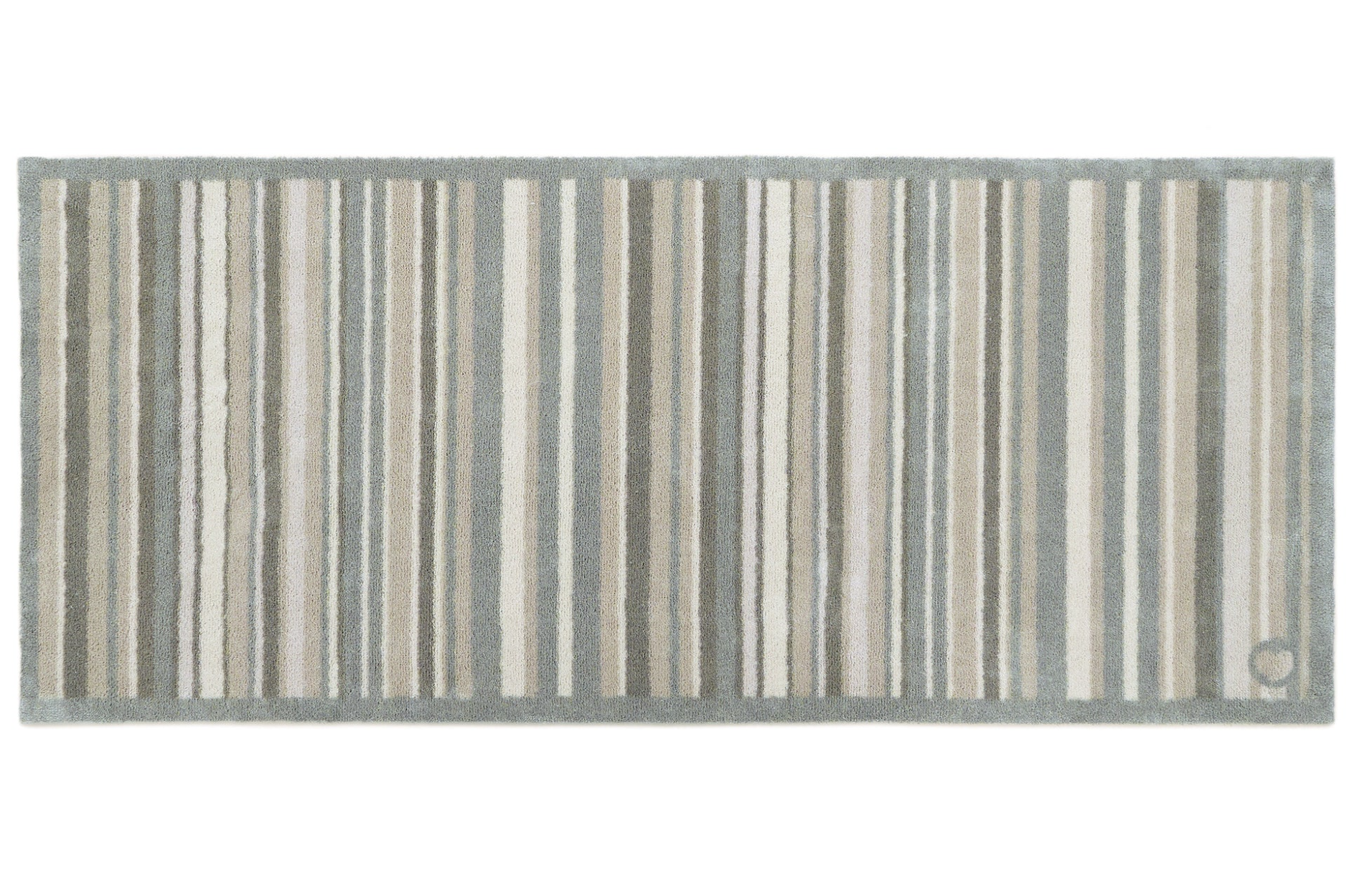 Hug Rug Sage Stripe Washable Runner