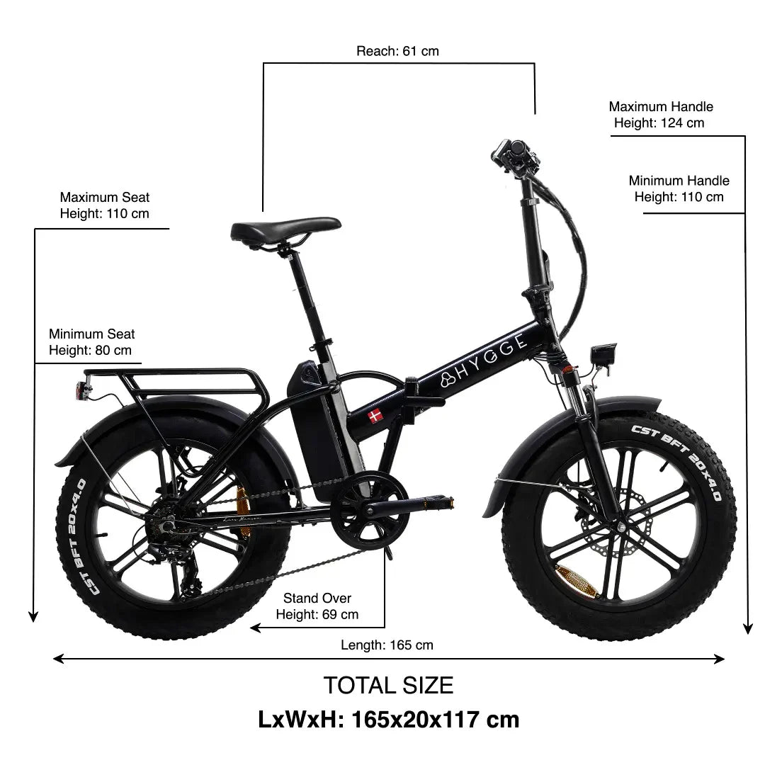 Hygge Vester Folding E-Bike