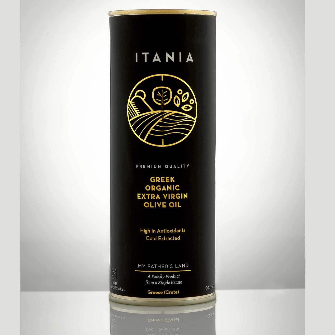 Itania Greek Organic Extra Virgin Olive Oil