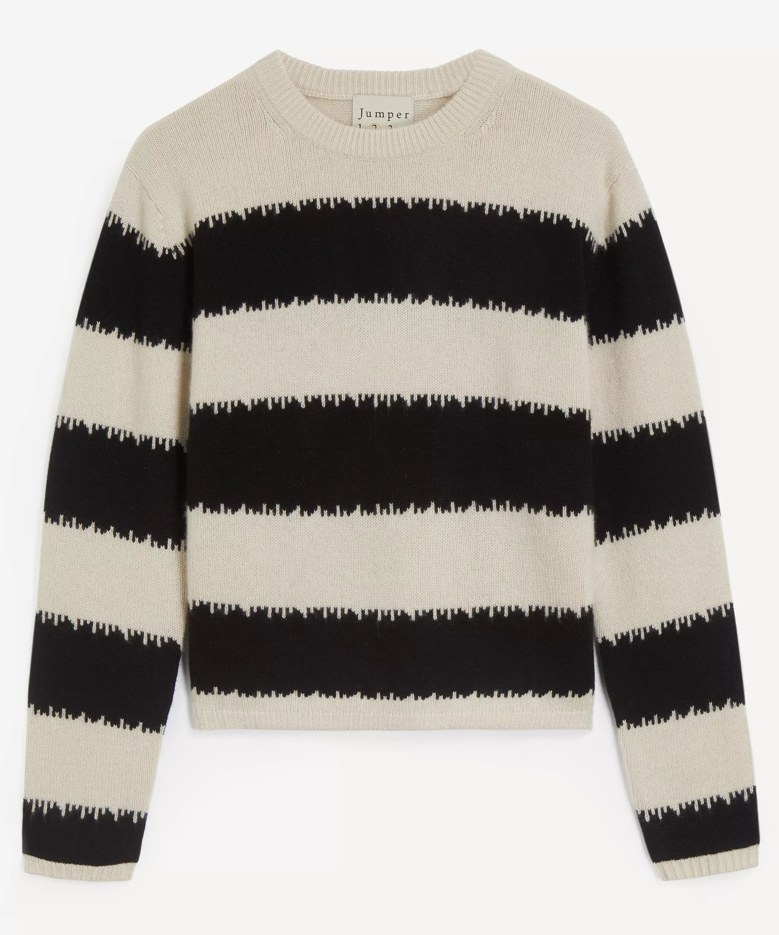Jumper 1234 Broken Stripe Cashmere Jumper