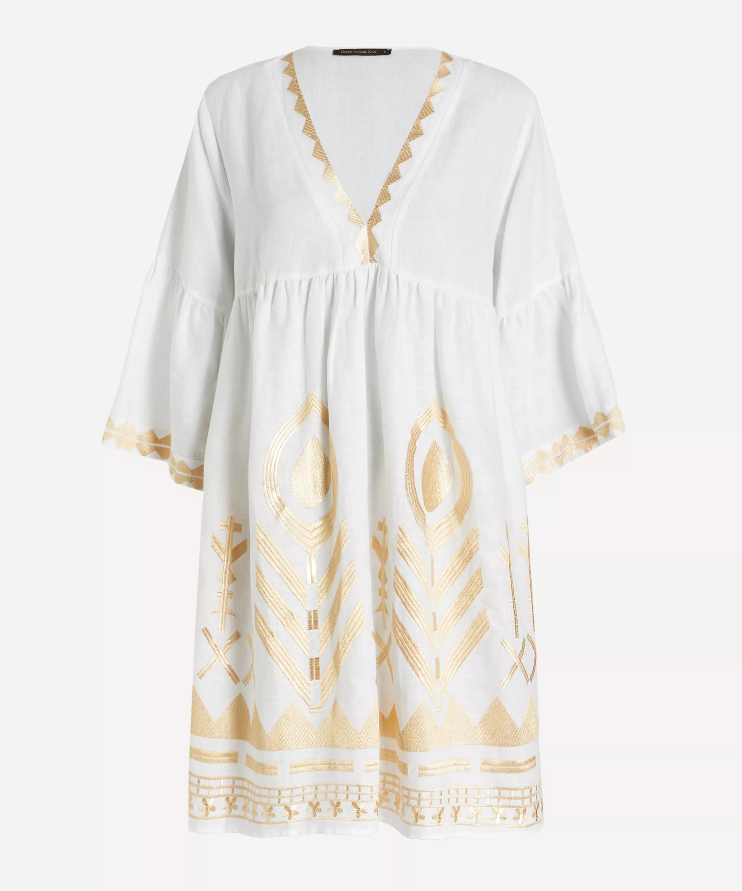Kori Feather Classic Short Cabana Dress