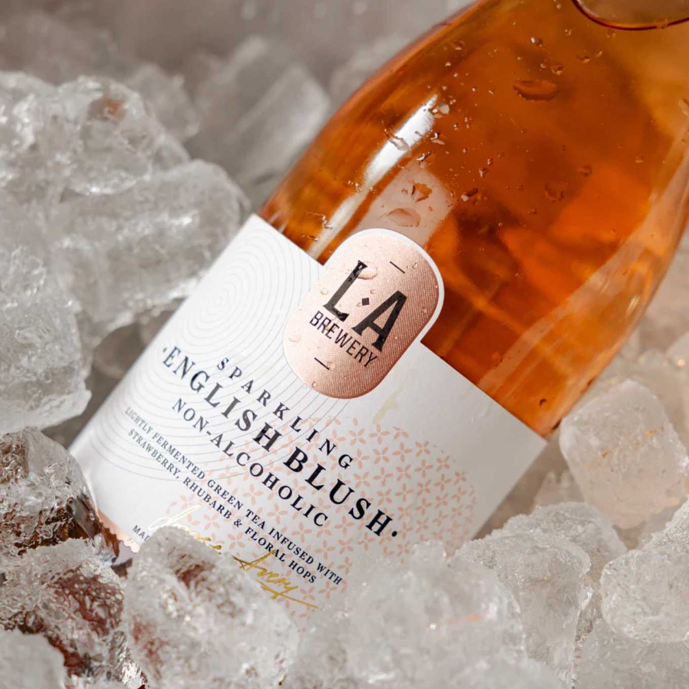 L.A Brewery Sparkling Non-Alcoholic English Blush