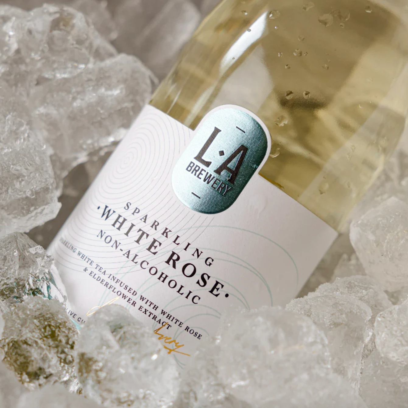 L.A Brewery Sparkling Non-Alcoholic White Rose