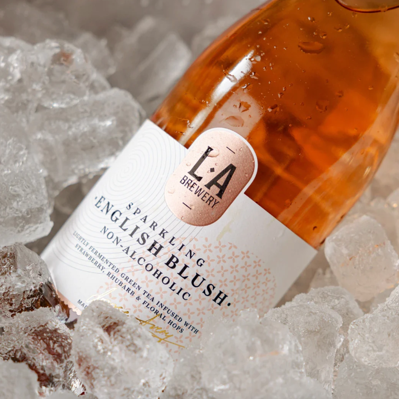 L.A Brewery Sparkling Non-Alcoholic English Blush