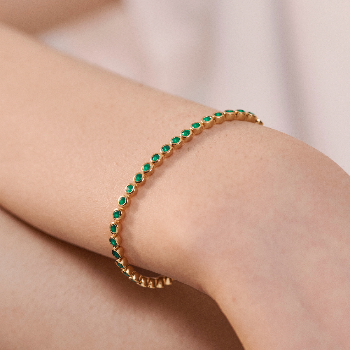 Monica Vinader Gemstone Essential Tennis Bracelet