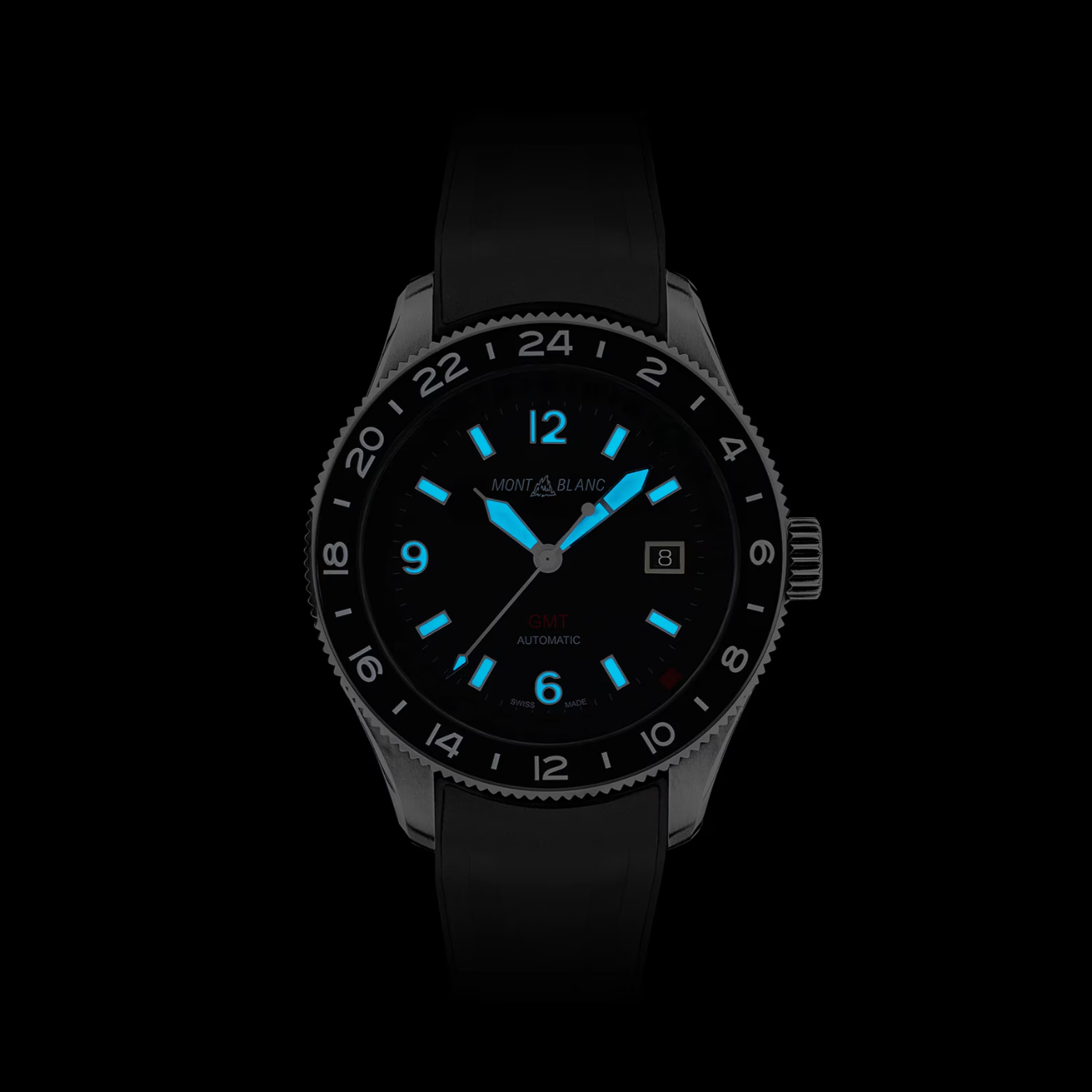 Montblanc 1858 GMT 42mm Mens Watch