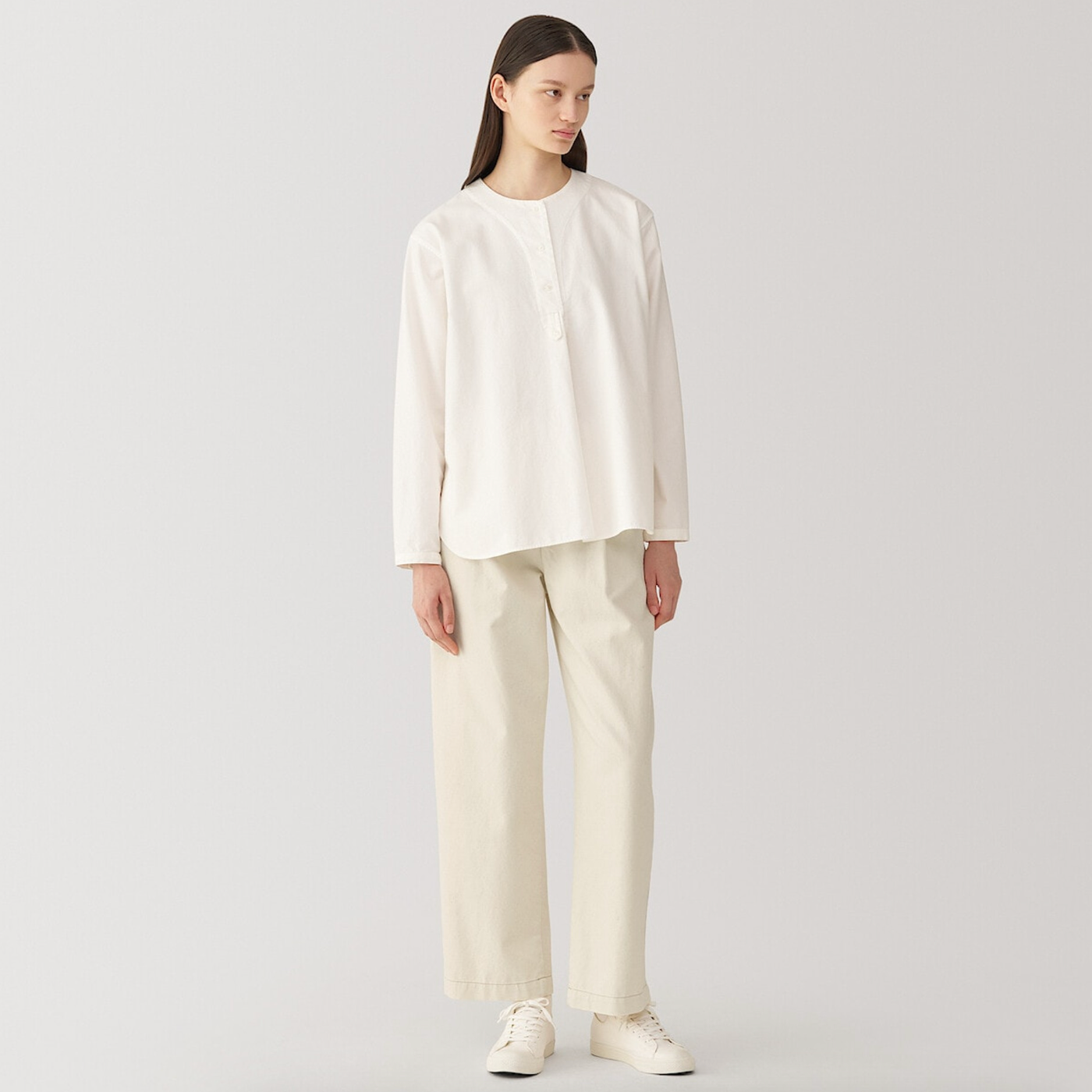 Muji Women's Washi Blend Trousers