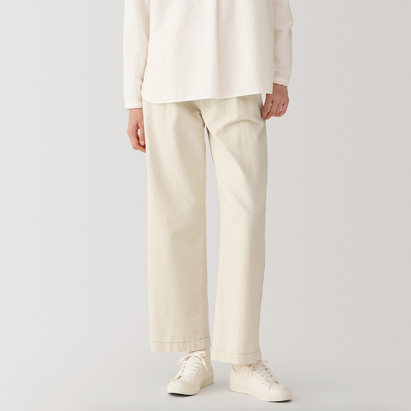 Muji Women's Washi Blend Trousers