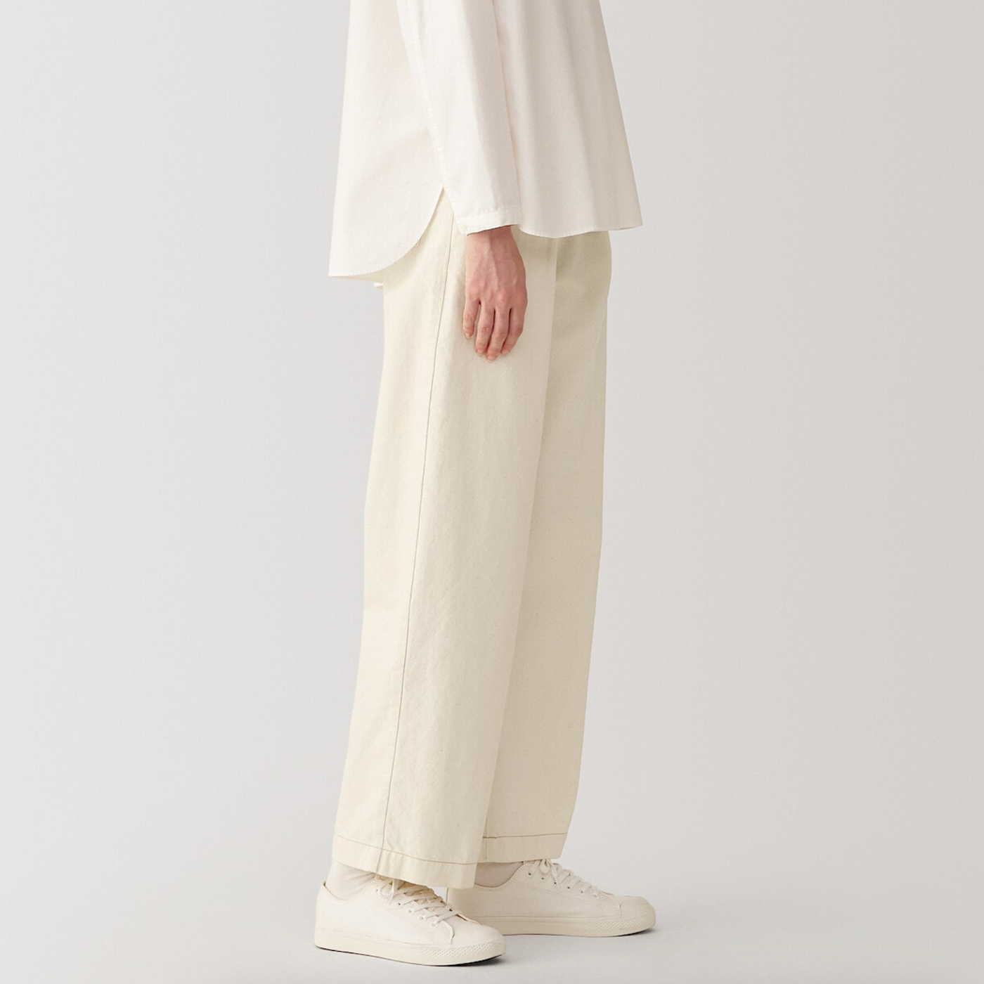 Muji Women's Washi Blend Trousers