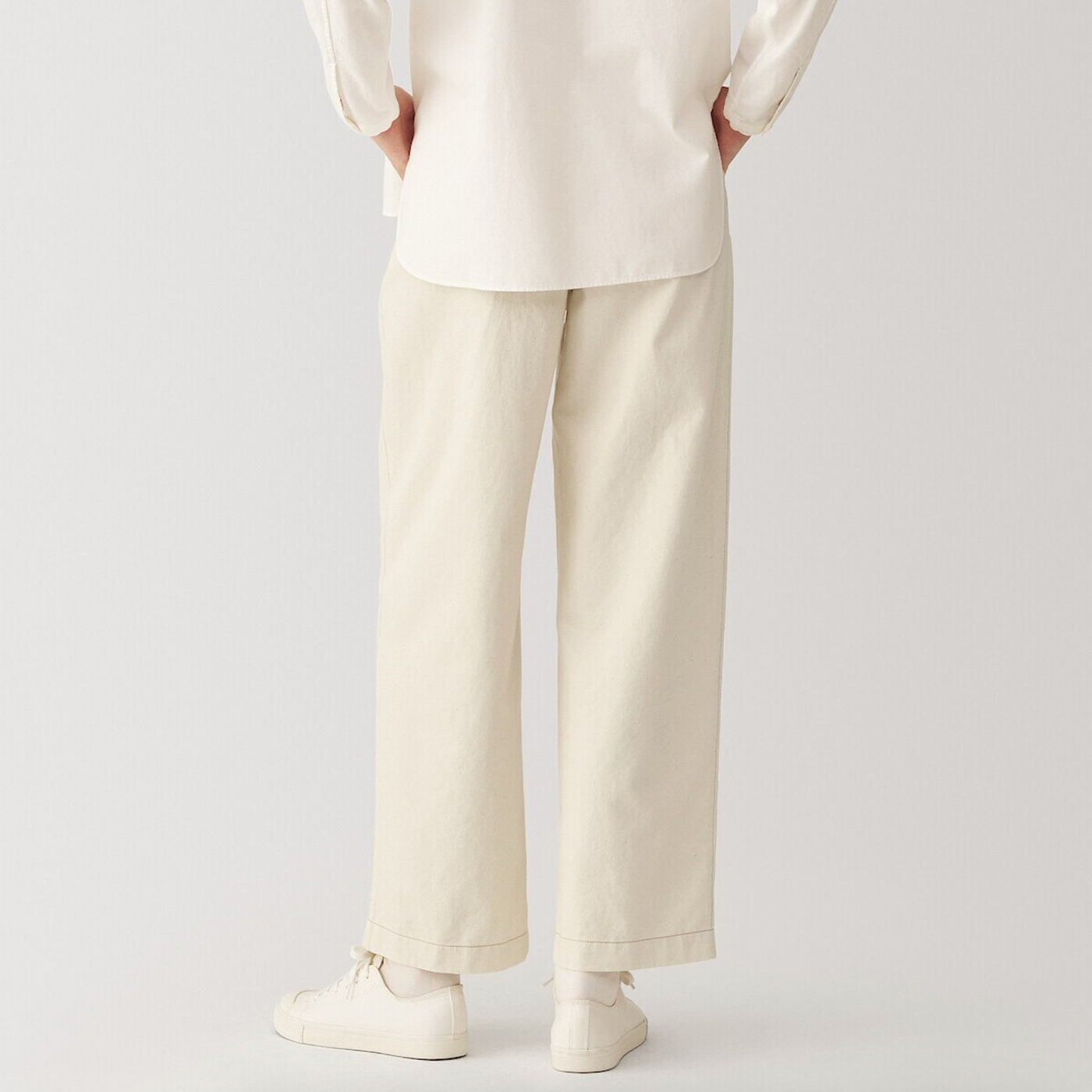 Muji Women's Washi Blend Trousers
