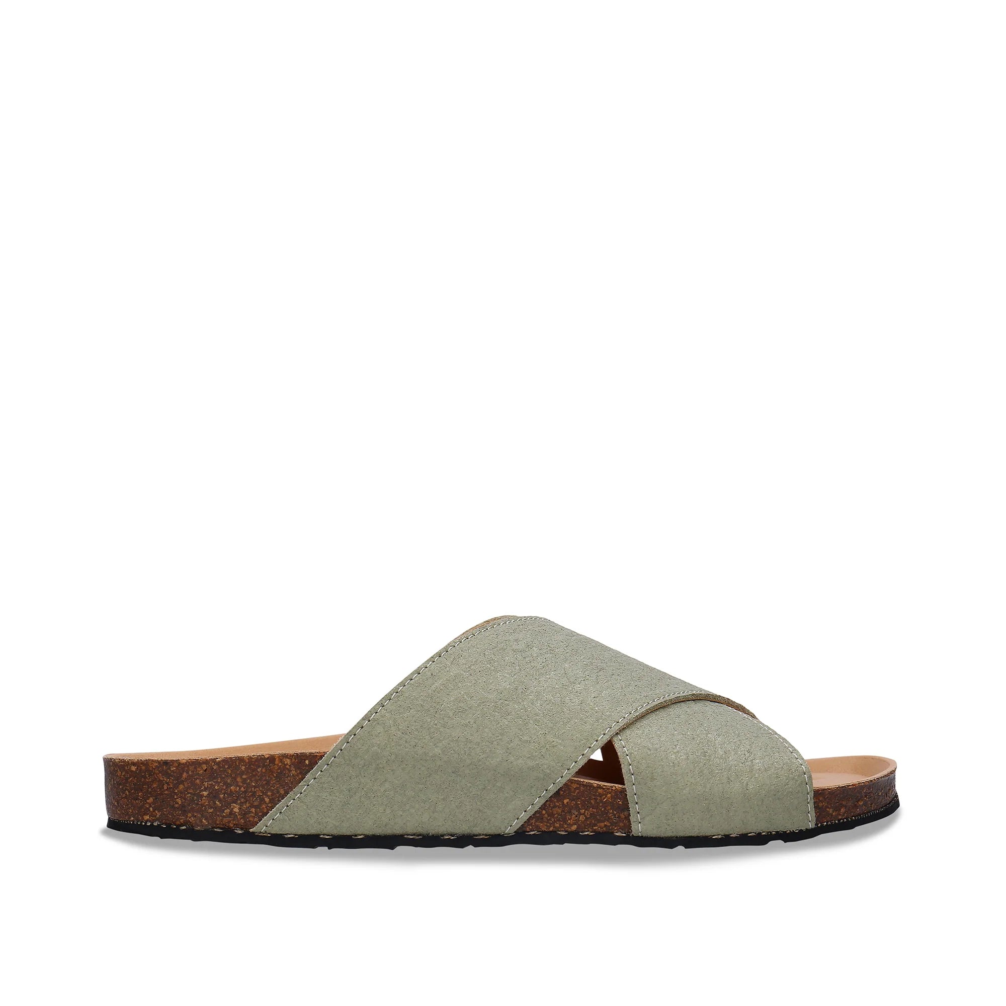 NAE Vegan Tupai Green Sandals