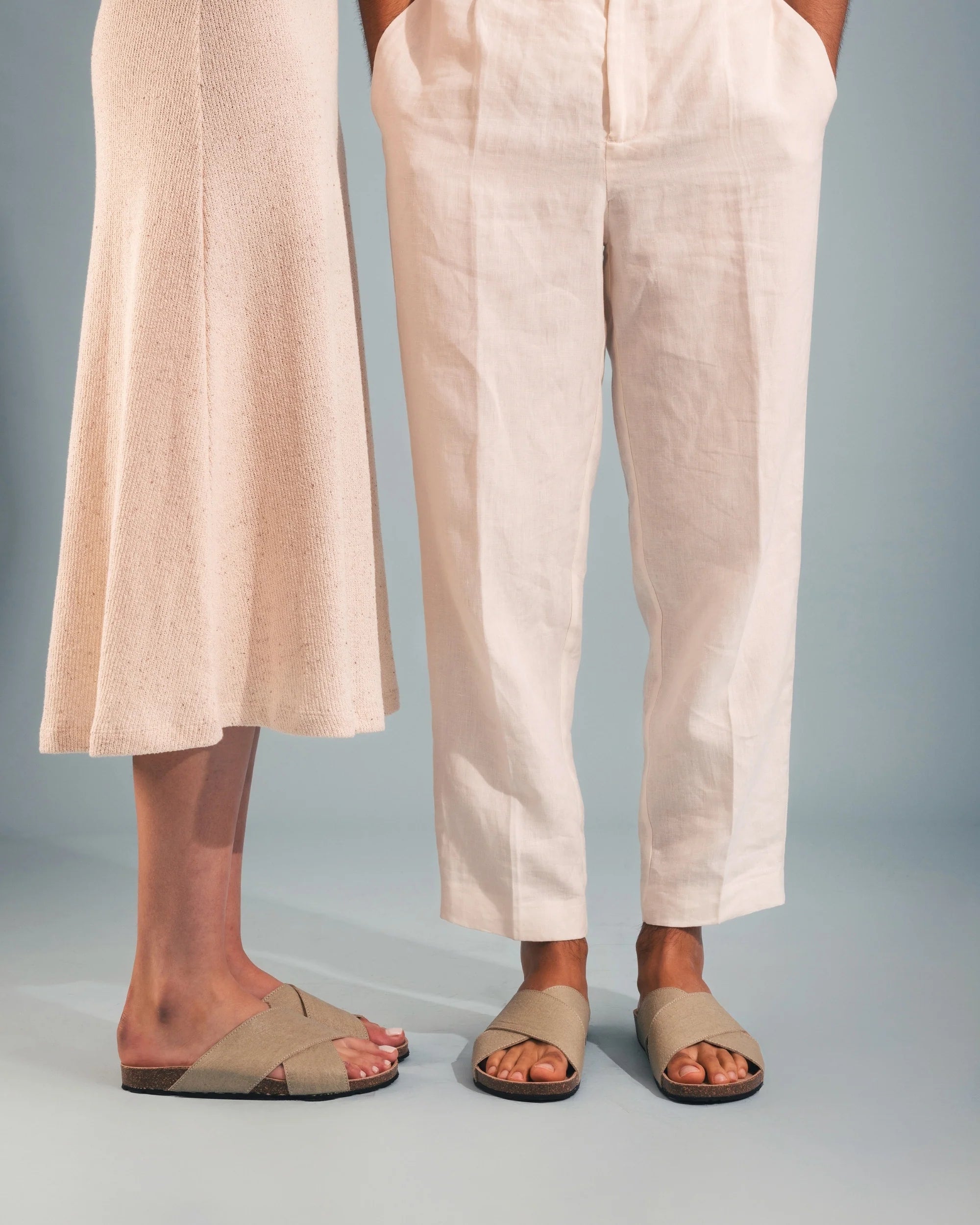 NAE Vegan Tupai Green Sandals