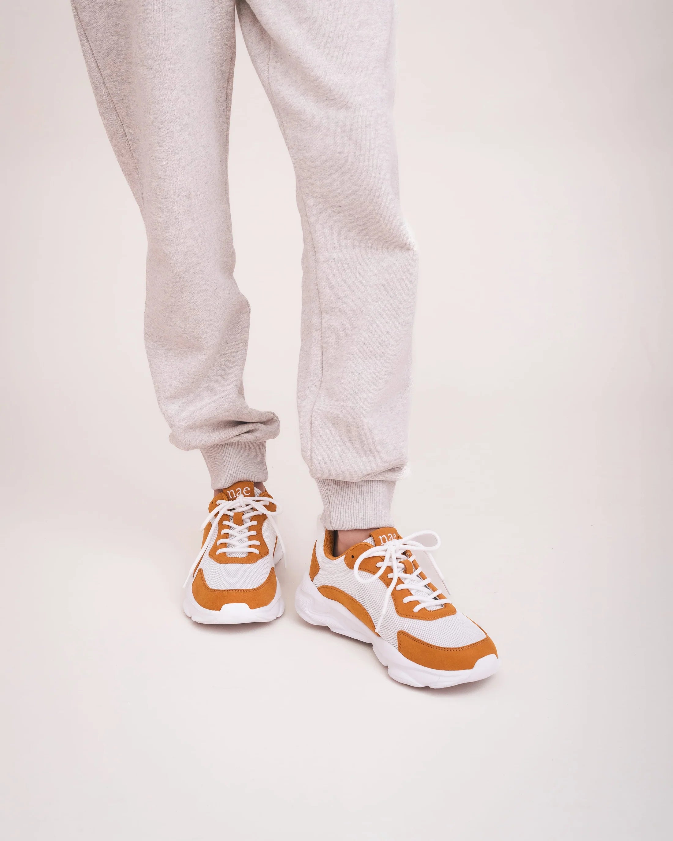 NAE Vegan Dan Yellow Athleisure Trainers