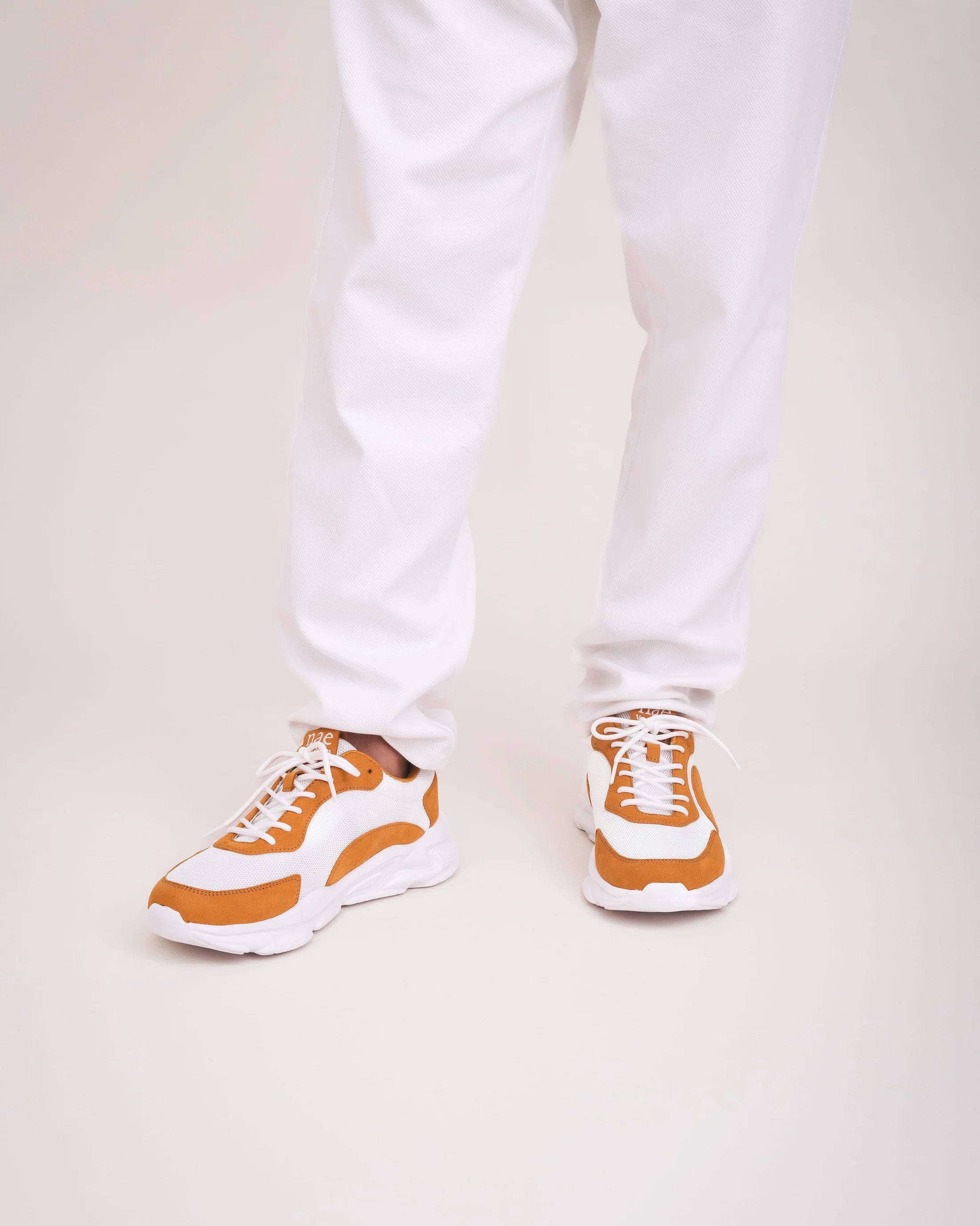 NAE Vegan Dan Yellow Athleisure Trainers