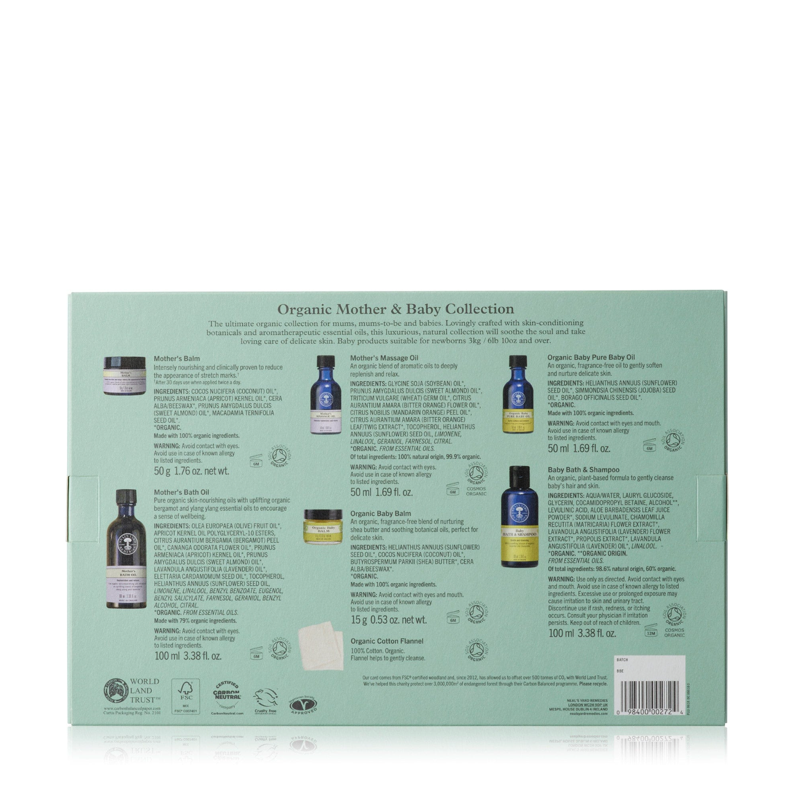 Neal's Yard Remedies Organic Mother & Baby Collection