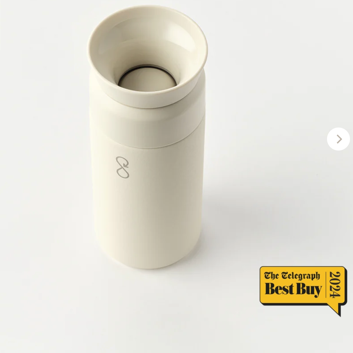 Ocean Bottle Brew Flask Sand Stone 350ml