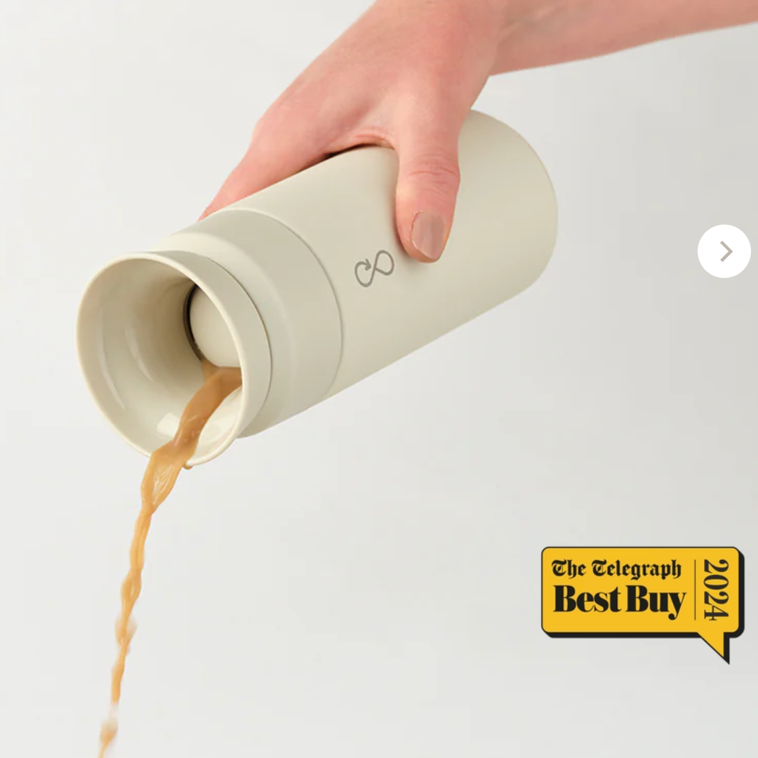 Ocean Bottle Brew Flask Sand Stone 350ml