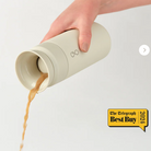 Ocean Bottle Brew Flask Sand Stone 350ml